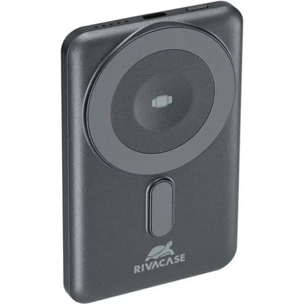 RivaCase VA2607 - Powerbank 5.000 mAh - Snellader 22.5W - Magsafe 15W - USB-C & Lightning