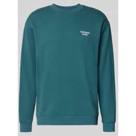 Regular fit sweatshirt van puur katoen