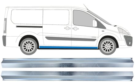 Binnenste reparatie dorpel voor Citroen Jumpy 2007-2016 / Links + Rechts