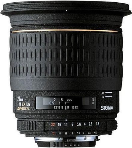 Sigma 20mm f/1.8 EX DG RF Minolta/Sony