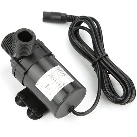 Mini pompe à eau sans balais CC pour chauffe-eau solaire 24 V 40 °C ~ 100 °C