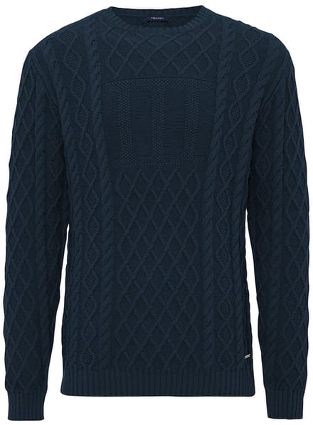 Tresanti DEVON Cable sweater with roman III Navy (TRKWIE107 - 803)