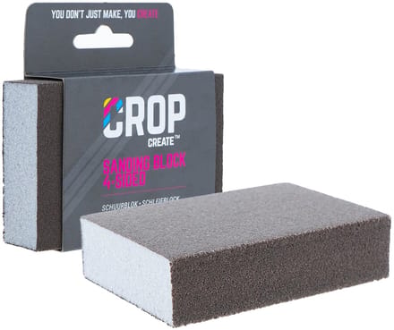 CROP Schuurblok korrel 220 - 70x100mm