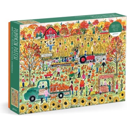 Michael Storrings Pumpkin Patch 1000 Piece Puzzle - Galison