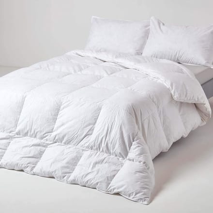 Homescapes Donzen Winterdekbed 200x200 cm – Eendendons & Veren – Warmteklasse 1 – OEKO-TEX® & RDS Gecertificeerd