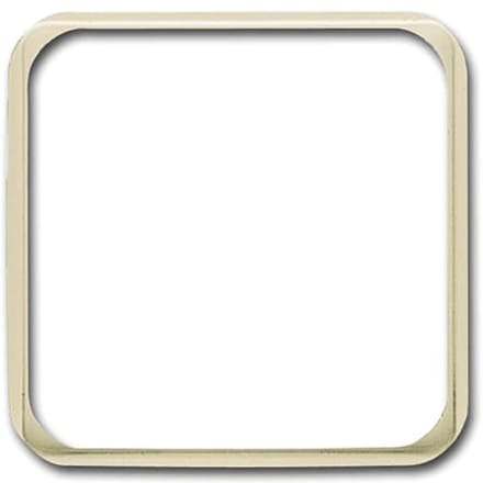 ABB Busch-Jaeger 50x50mm SI Adapter Afdekking Crème - 2CKA001726A0173 [2 Stuks]