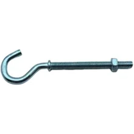 Sencys Schroefhaak + Moer M4x42mm Gegalvaniseerd Per 5