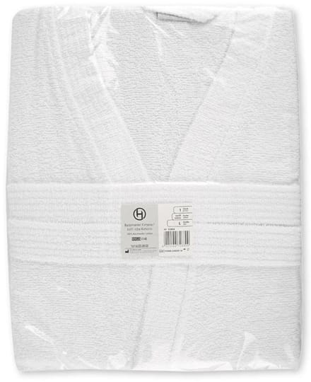 HYGOSTAR badjas kimono maat S katoen wit