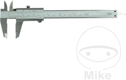 Blue-Line schuifmaat met vastzetknop 150mm