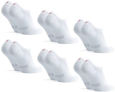 DANISH ENDURANCE Onzichtbare Bamboe Sokken - Anti-Slip Hiel - Unisex - Maat 35-38