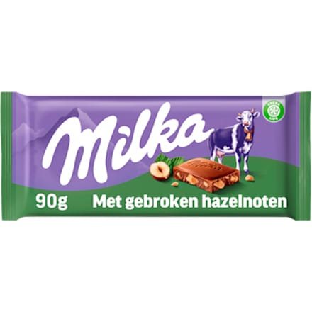 Chocoladereep Gebroken Hazelnoten