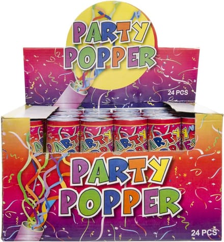Duckiez Party Poer M Met Confetti - 1 stuk