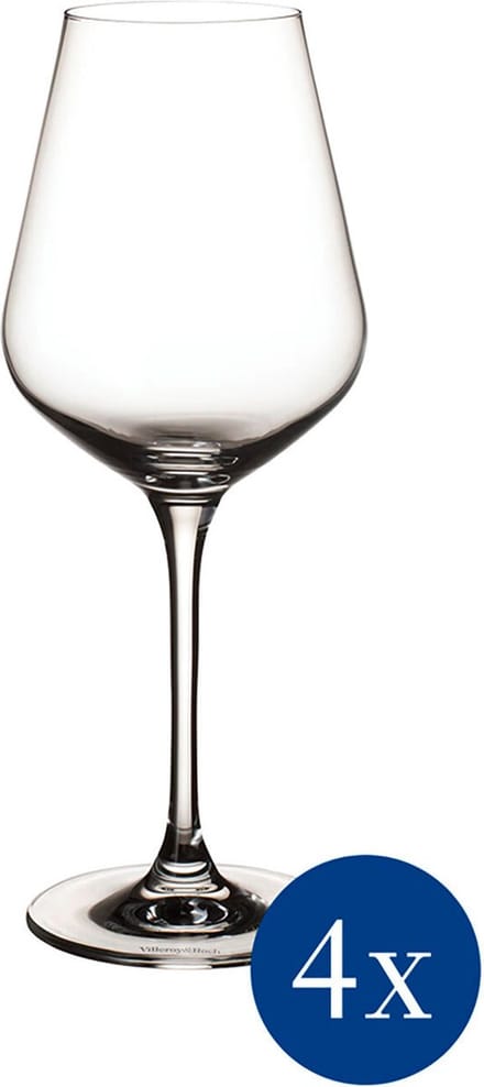 Villeroy & Boch Witte Wijnglazen La Divina - 125 ml - 4 stuks
