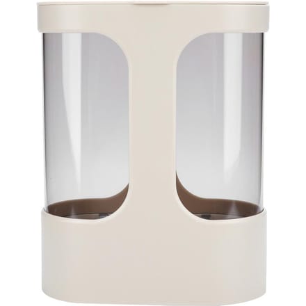 Distributeur de Gobelets en Papier Plastique Double Support pour Distributeur d'Eau Restaurant Hôtel Bureau Usage white