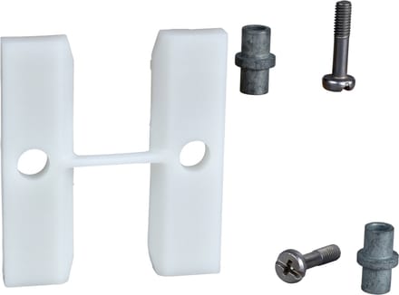 Schneider Electric XACA009 XACA009 Vergrendeling 6 inbouwplaatsen Geel 1 stuk(s) Piece