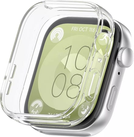 Strap-it TPU case / beschermhoesje - geschikt voor Huawei Watch Fit 3 (transparant)