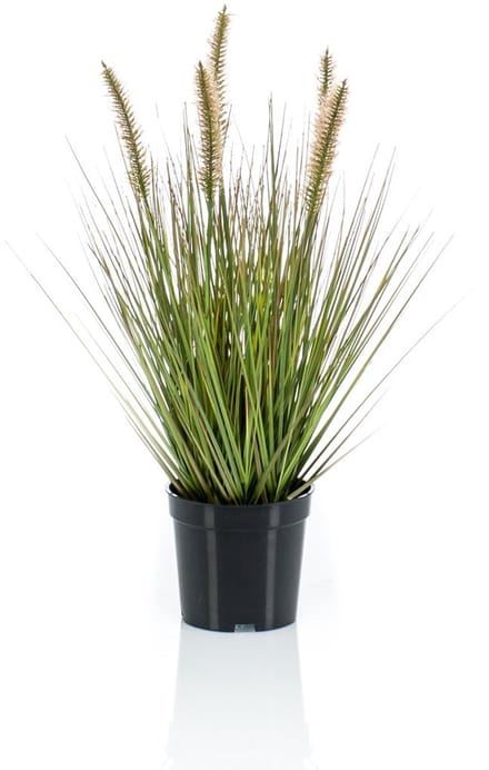 Emerald - Kunstplant Pennisetum Gras 45cm - Kunstplant voor binnen