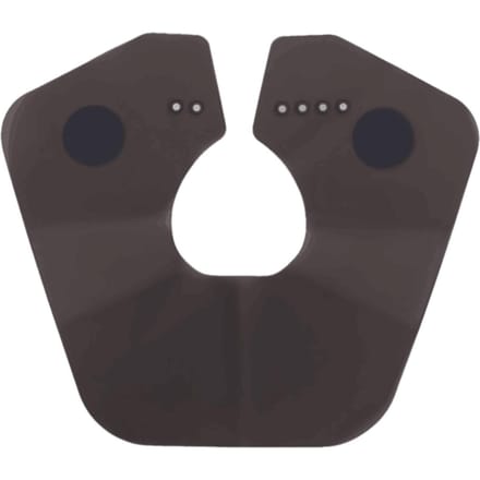 Cape de cou en Silicone, tablier réglable pour coupe de cheveux, teinture de cheveux, collier de coupe pour Salon de coiffure noir