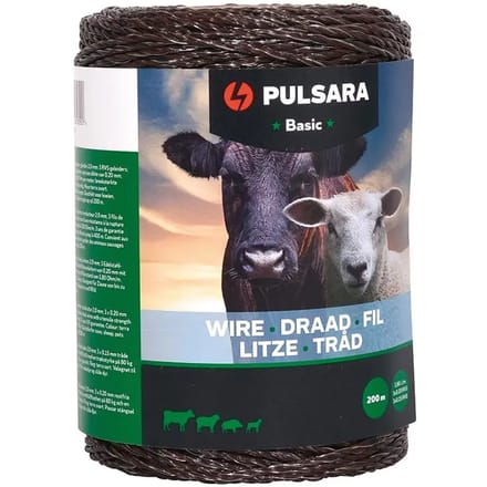 Pulsara Schrikdraad Basic 200m Terra – Voor Eenvoudige Weideafscheiding