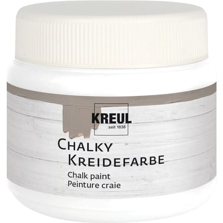 KREUL Krijt Krijtverf, 150 ml - Snow White