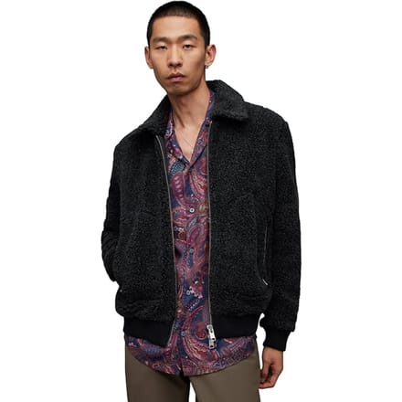 AllSaints Buzz Bomber Cinder Marl Taglia: XXL | Giacche leggere Outlet | Uomo