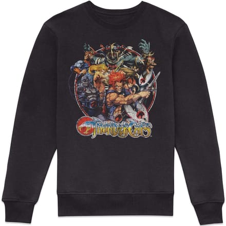 Thundercats Warriors Of Thundera Sweatshirt - Black - M