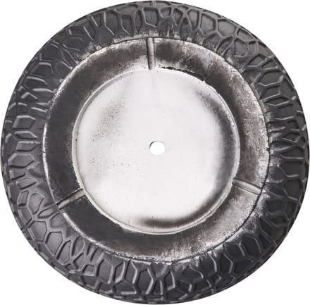 YUHUA - Bloempot - Zwart - 43 x 43 x 42 cm - Klei-vezelmengsel