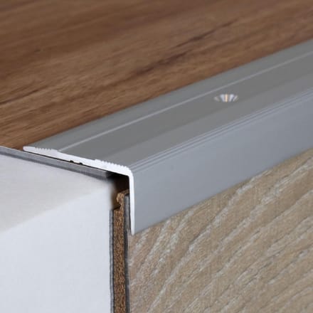 Aluminium Trapprofiel Randbescherming Antislip Zilver 15x36mm