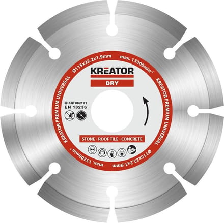 Kreator KRT082101 Diamantschijf D115 Premium