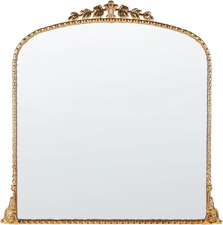 LIVRY - Wandspiegel - Goud - 71 x 71 cm - Metaal