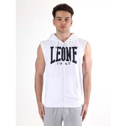 Capuchon sweaters Leone 1947 Man Hoody Sleeveless Big Logo
