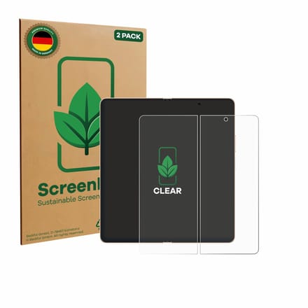 2 Stuks Screenprotector voor Honor Magic V6 (Inner display) - Hoogwaardige Beschermfolie transparant