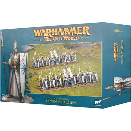 Beeldje Games Workshop Warhammer ToW - Royaumes des Hauts Elfes : Lanciers (x32)