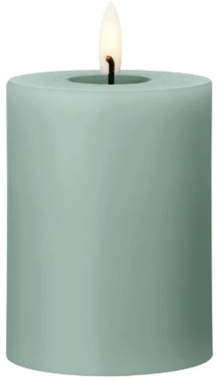 Ester & Erik Led Pillar kaars H15cm jade stone