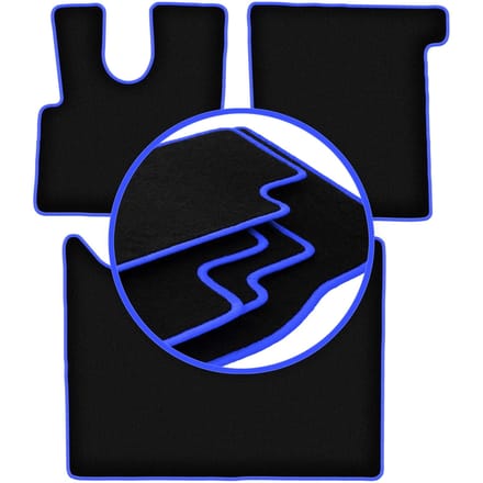 CARLUX-BLUE automatten voor: Daf XF 106 Automaat (2017)