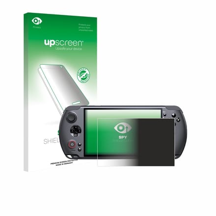 upscreen - privacy screenprotector voor GPD Win 5 - Folie Beschermfolie Blauwlichtfilter