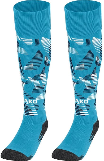 Jako Sonic Voetbalkousen - Aqua / Marine / Wit | Maat: 47-50