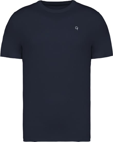 G-TOWN Essential Small Logo – T-shirt – Heren – Maat S – Blauw