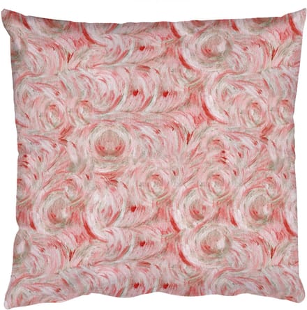 Sierkussens - Kussentjes Woonkamer - 60x60 cm - Vloeiend - Olieverf - Roze