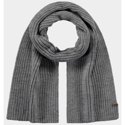 Barts Wilbert Scarf Sjaal Heren - One Size - Grijs