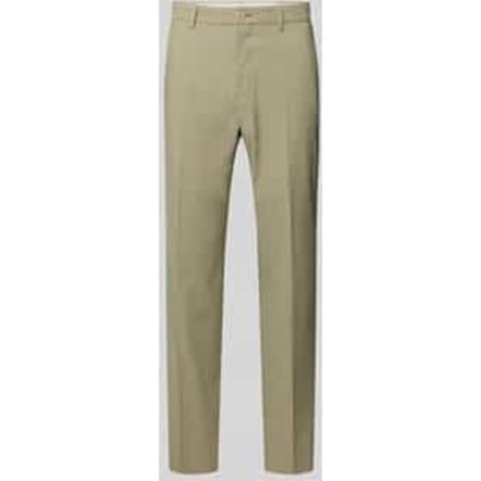 Slim fit pantalon met viscose