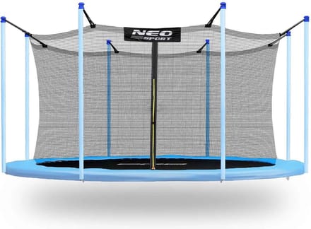 Viking Sports - Veiligheidsnet trampoline - 374 cm - binnenzijde - geschikt voor 6 palen