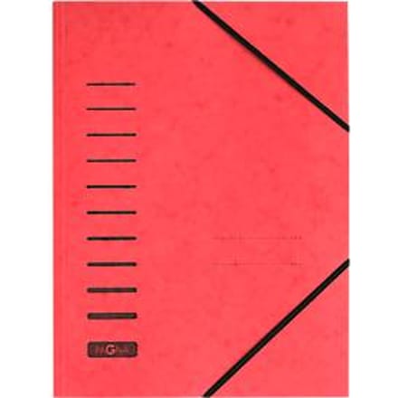 PAGNA elastomap, A4, elastieksluiting, per stuk, rood