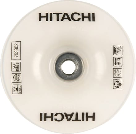 Steunschijf Met Moer 180 Mm Middel-Hard Iso 15636 (Oud 750718)