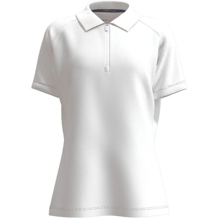 Forelson Dames/Dames Blockley Zip Neck Poloshirt (Wit)