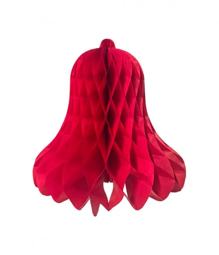 Christmas bells 50 cm - Red - kerst- honeybomb