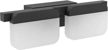 EGLO Ervidel Wandlamp - LED - 32 cm - Zwart