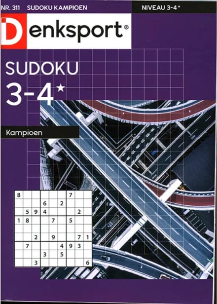Denksport Sudoku Kampioen - 311 2025
