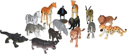 Wild Republic Nature Tube: African Safari 15 Stuks