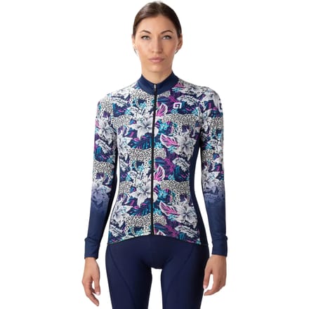 ALE DONNA LS JERSEY PR-R HIBISCUS - Valt klein